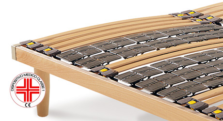 Rete in legno ergonomica con piattelli